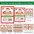 holiday fund raiser pancakes with santa invite